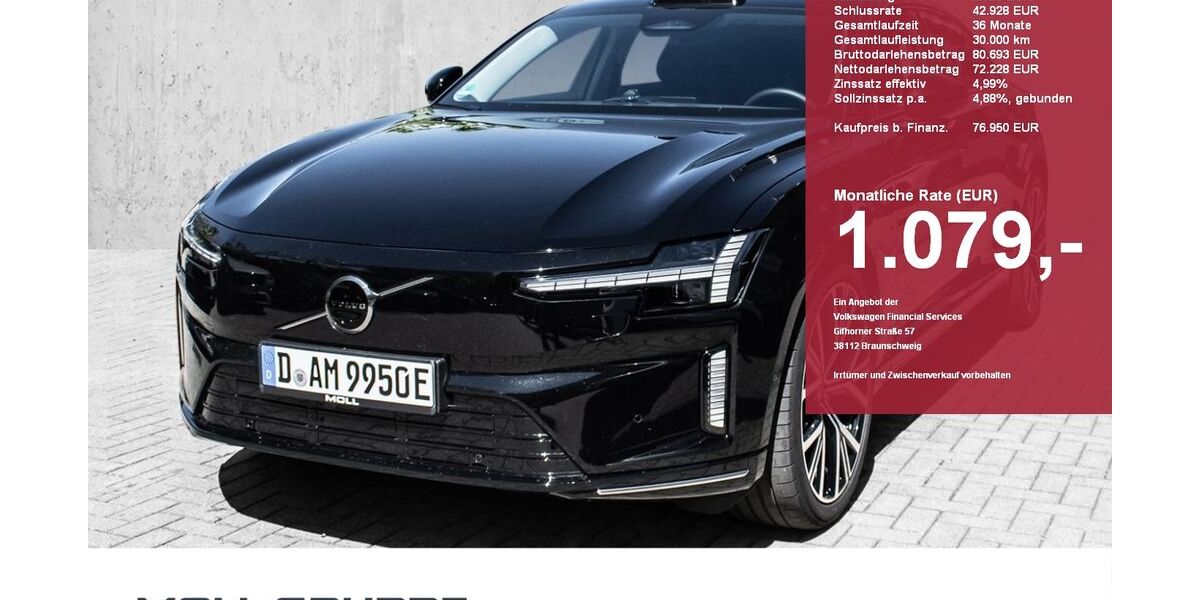 Volvo ES90 2.500 km 71.950 &euro; Düsseldorf 40549