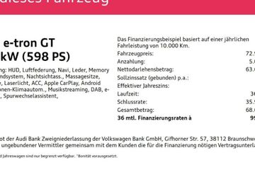 Audi e-tron GT 61.761 km 71.599 &euro; Wuppertal 42109