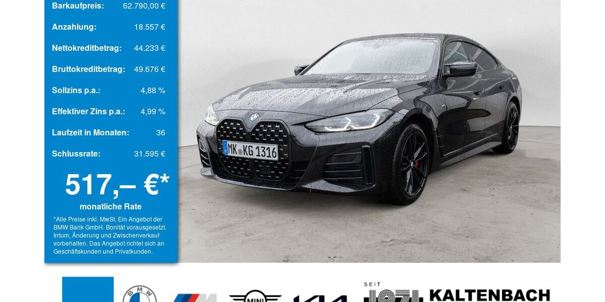 BMW 440 Gran Coupé 23.900 km 62.390 &euro; Remscheid 42897